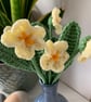 Crochet primroses. Primrose bouquet - Image 1