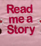 Teddy Bear ‘Read Me A Story’ Embroidered Reading Cushion - Image 3
