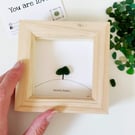 Sea Glass Nearly Home Tree Picture - Whittington Tump, Worcestershire Gift