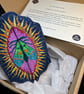 The Threshold Moth - Textile Art Shrine - Image 7