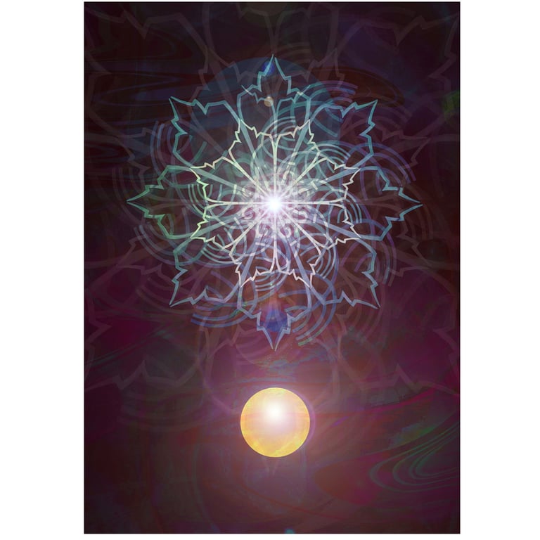 Forgiveness - Healing, Meditational Print