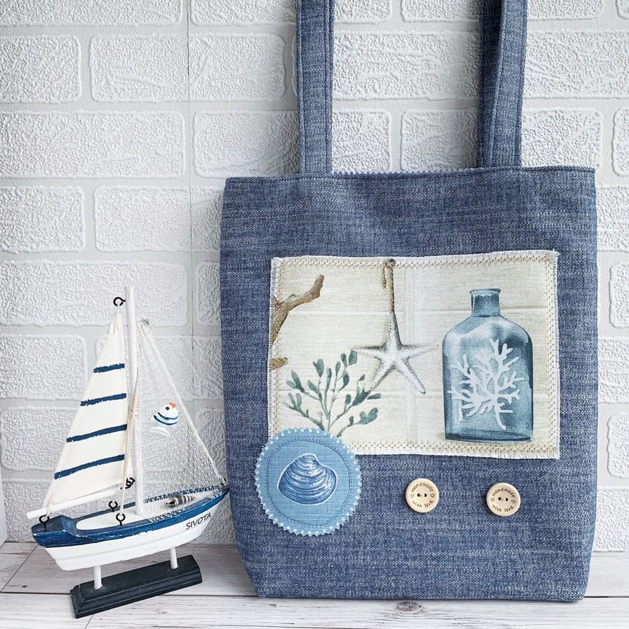 SALE - Coastal Beachcomber Tote Bag