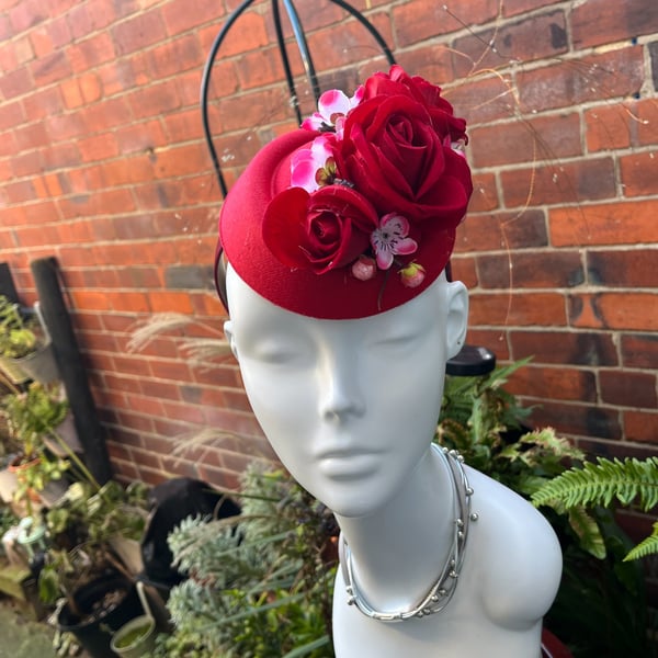 Beautiful Handmade hat, Hat for the Races, Hats for Ascot, Special Occasion Hats