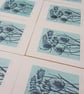Winter Seedheads - linoprint - Image 6