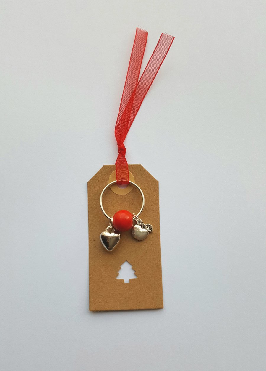 Teacher gift keyring