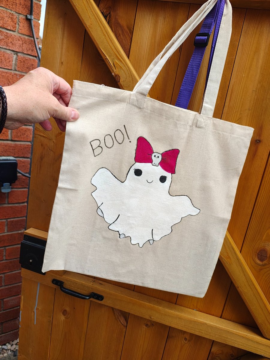 Hand painted tote bags 