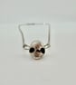 After Hours. The Silver Skull necklace