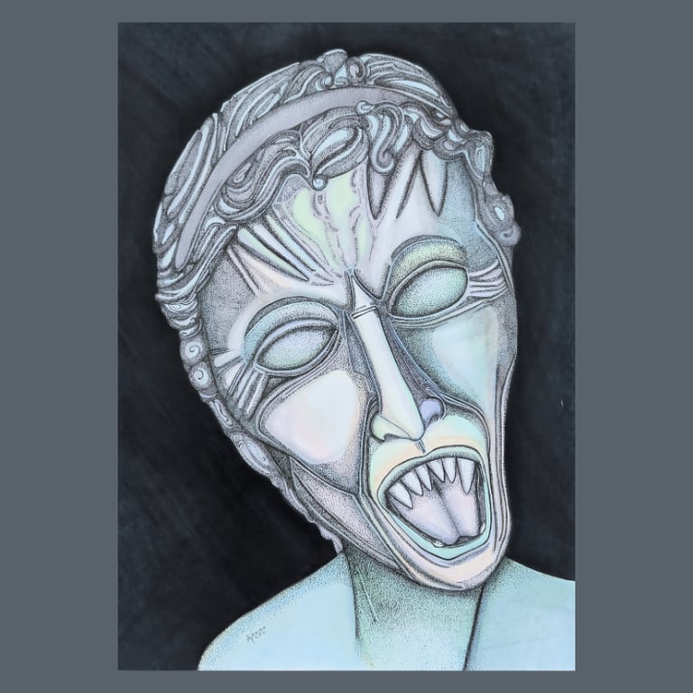 Hark, the Stone Angels - Pack of 5 A6 Notecards