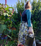Handmade skirt.  Adjustable waist  - Image 7