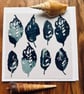 Cyanotype Foliage 2 - with envelope