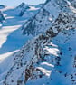 French Alps Mont Vallon Meribel Mottaret France Photograph Print - Image 1