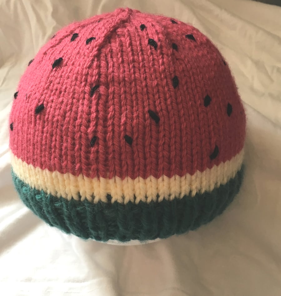 Made to Order Watermelon Hat for All Ages!