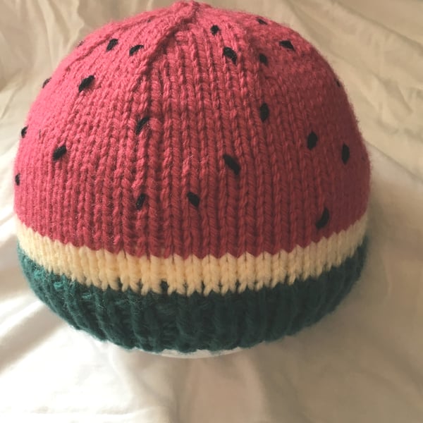 Made to Order Watermelon Hat for All Ages!