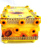 Sunflower decoupaged keepsakeI've hand decorated , memory or jewellery box. - Image 5