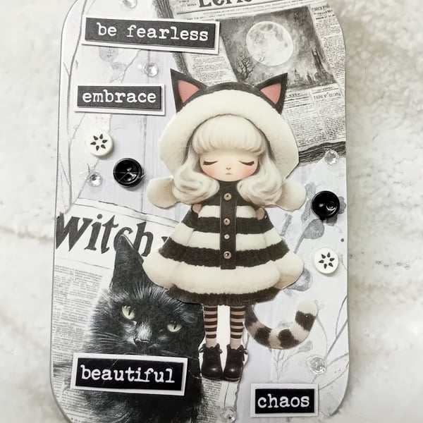 "Little Witch" Tin Library