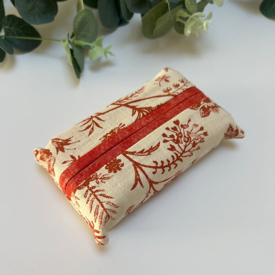 Tissue Holder: Autumn Birds & Butterflies