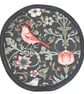 Trivet William Morris Strawberry Thief Mat 8" Pad Dining Pot Stand Surface Saver