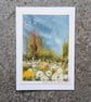 Dandy Clocks. Blank Card. Original Art. 260202 - Image 2