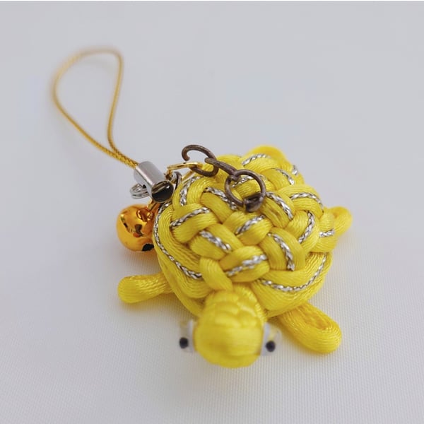 Chinese Knot Miniature Turtle Bag Charm (Small)