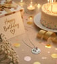 Personalised 65th Birthday Birthstone Necklace - Gift Boxed  - Free Delivery - Image 2