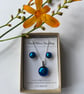 Fused dichroic glass pendant set - Image 1
