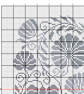 105C - Cross Stitch Pattern Beautiful Peacock Flowers, Rainbow colourway - Image 4