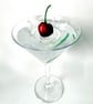 Splash Effect Fake Food Art Martini Cocktail Display Ornament