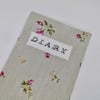 CLEARANCE Diary with fabric cover pink rosebuds