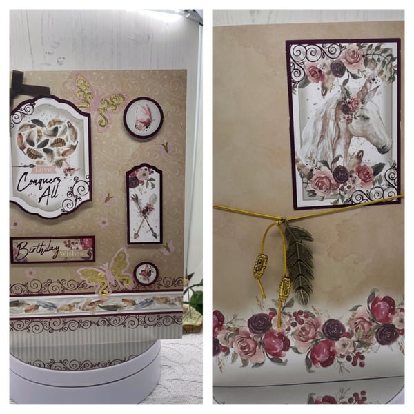 Boho Chic Greeting Card and Notebook PB6