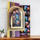 Luxury Zig-Zag  3D Birthday Card – Time to Celebrate