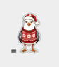 Funny Christmas Gift Tags For Adults, 6pk - Grumpy Seagull