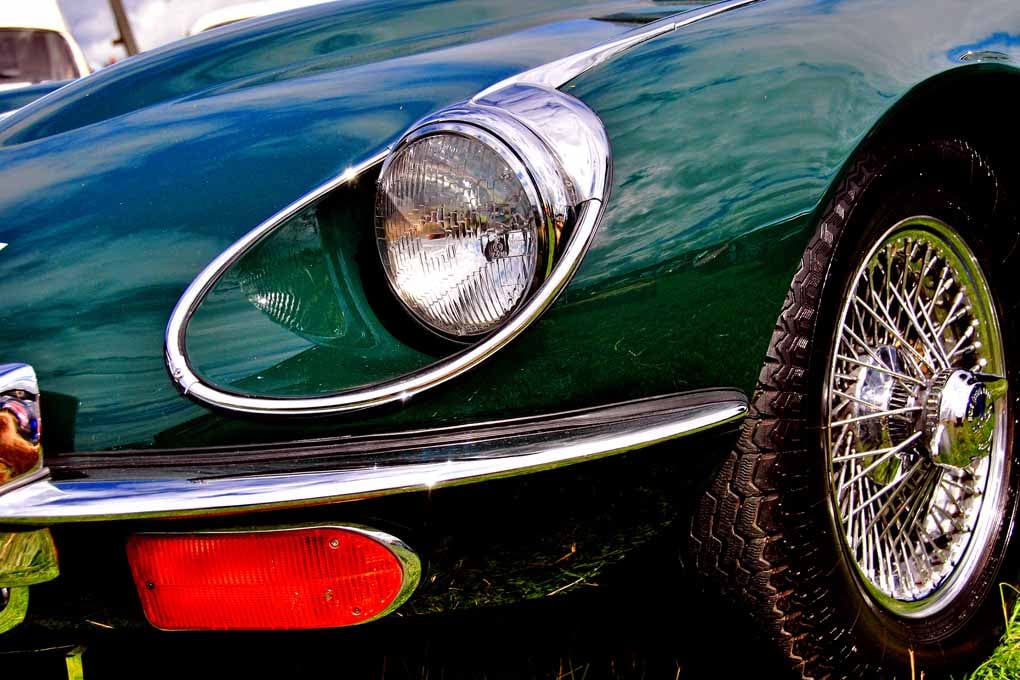 E Type Jaguar Classic Motor Car Photograph Print