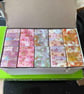 10 x small gift boxes (pinks, purples, autumnal and golds) - Image 2