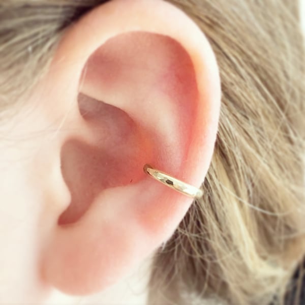 Chunky Gold Filled Ear Cuff 