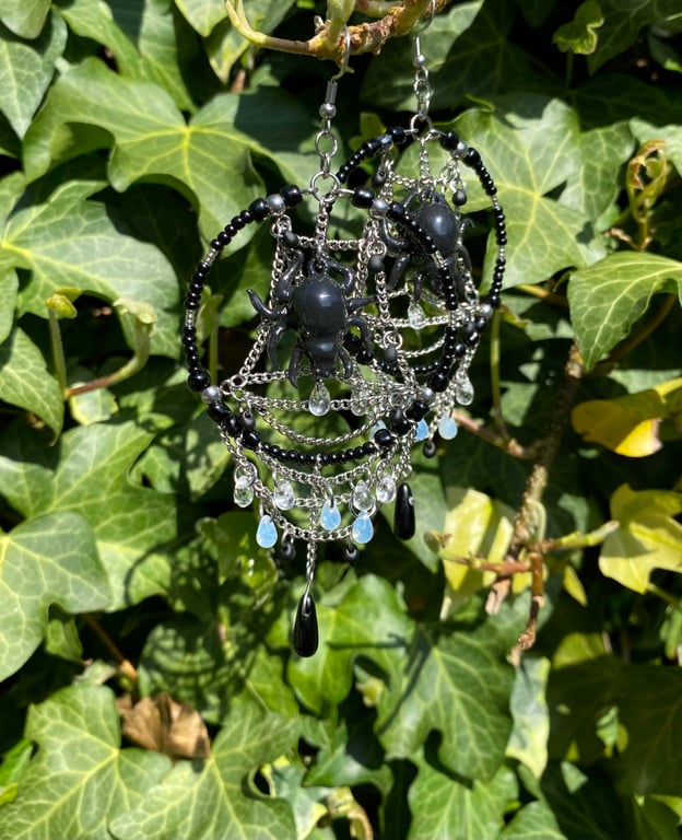 Silke & Samara Spider Earrings 