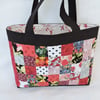 Tote Bag  Multi Coloured Patchwork