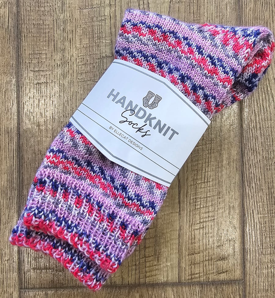 Handmade Boot Socks 7-9