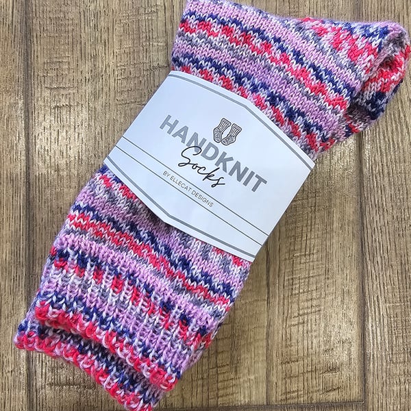 Handmade Boot Socks 7-9