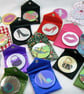 handbag mirror with pouch (Teddy bear's picnic)  - Image 5