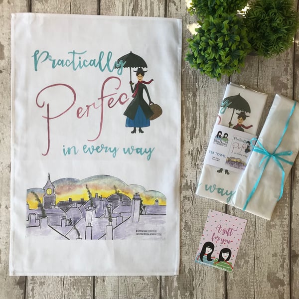 Practically Perfect in every way - Cotton Tea Towel