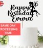 16th Birthday Cake Topper, Happy 16th Birthday Cake Topper, Custom Cake Topper