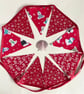 Christmas Polar Bear bunting - large - reversible  - Image 1