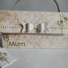 Lacey Hearts Handbag Style Keepsake Gift Box for Mum - Mother's Day, Birthday