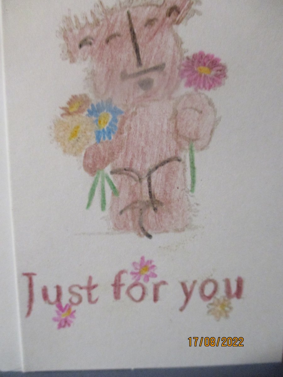 Just for You Teddy Small Card