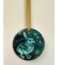 Rabbit ceramic ornament - rabbit gift, rabbit decoration, tree ornament  - Image 2