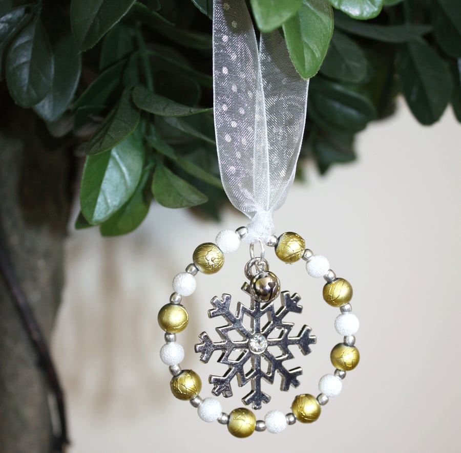 Christmas Tree Decoration with Snowflake 13