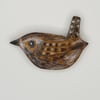  Clay wren garden bird fridge magnet 