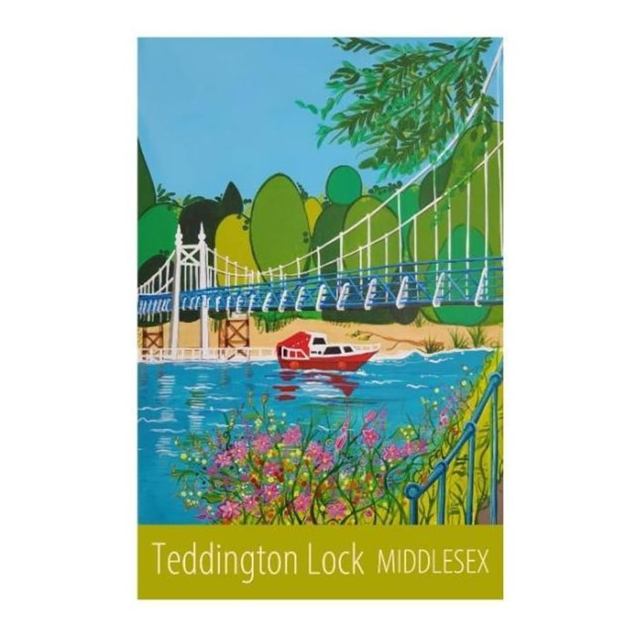 Teddington Lock - unframed