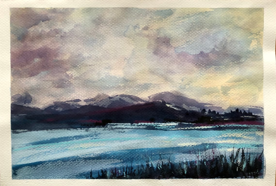 A view over the lake