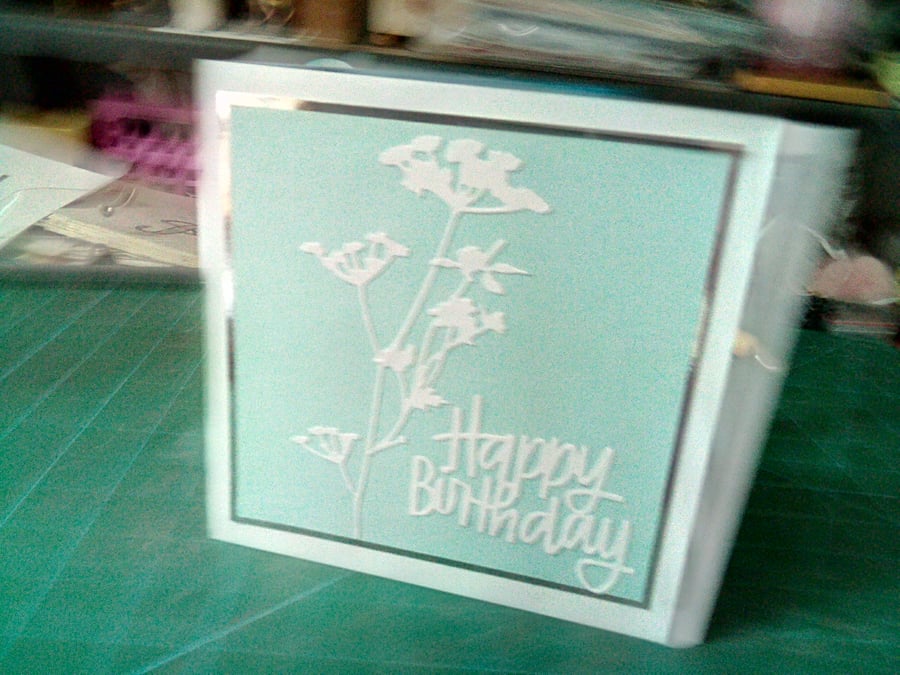 Achillea birthday card 
